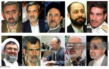 تصاویر کمتر دیده شده از پیروزی سیدمحمد خاتمی در انتخابات /شمخانی رقیب رئیس خود شد/توکلی دوم شد، فلاحیان هشتم /مردم به خیابان ها آمدند