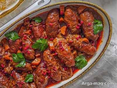 طرز تهیه کوفته سماق