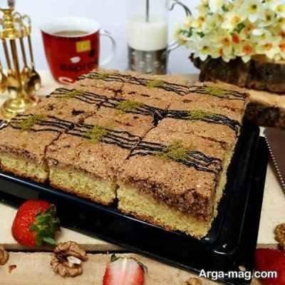 طرز تهیه کیک مکرون نارگیلی با طعم عالی