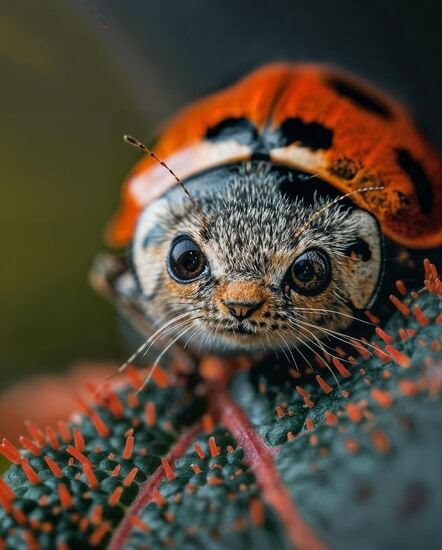 دنیای گربه ای: اگر حیوانات و حشرات چهره گربه داشتند