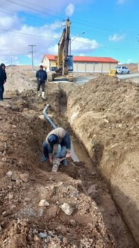 رفع مشکل آب شرب 1500 خانوار در شهرستان سامان