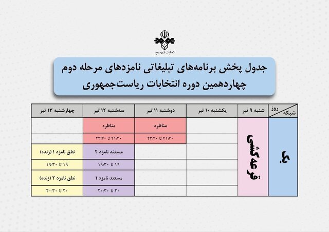 آغاز تبلیغات نامزدهای راه یافته به دور دوم انتخابت ریاست جمهوری