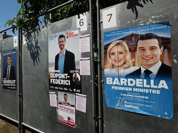 زلزله سیاسی در فرانسه و دورنمای مبهم پس از انتخابات
