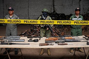 مبارزه با بازار سیاه سلاح قاچاق در اکوادور (فیلم)
