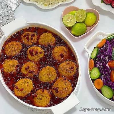 طرز تهیه کوفته مرغ و زرشک خوش طعم