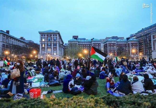 سیل حمایت از فلسطین در دانشگاه‌های آمریکا/ دیده‌بان حقوق بشر: آمریکا سرکوب دانشجویان را متوقف کند