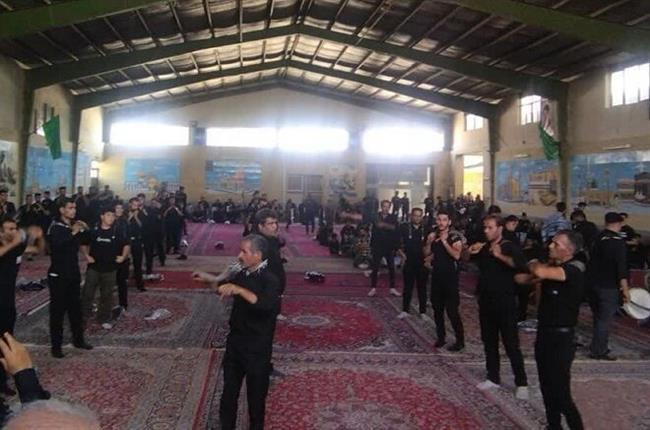 مراسم عزاداری اباعبدالله الحسین (ع) در منطقه «براآن شمالی» اصفهان