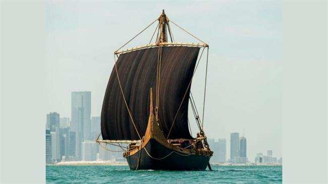 کشتی بادبانی 4000 ساله‌ای که در خلیج فارس جولان می‌داد، بازسازی شد / عکس