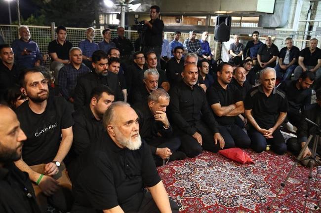 تصاویر خاص از مسعود پزشکیان در شام غریبان حسینی /او به کدام خیریه رفته بود؟ /معصومه ابتکار هم بود