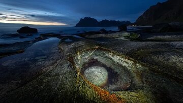 چشم اژدها، گنجینه 16هزار ساله نروژ / عکس