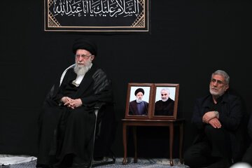 عکسی از هم نشینی قالیباف، حدادعادل، سردار قاآنی و آملی لاریجانی در بیت رهبری /سردار سلامی هم بود
