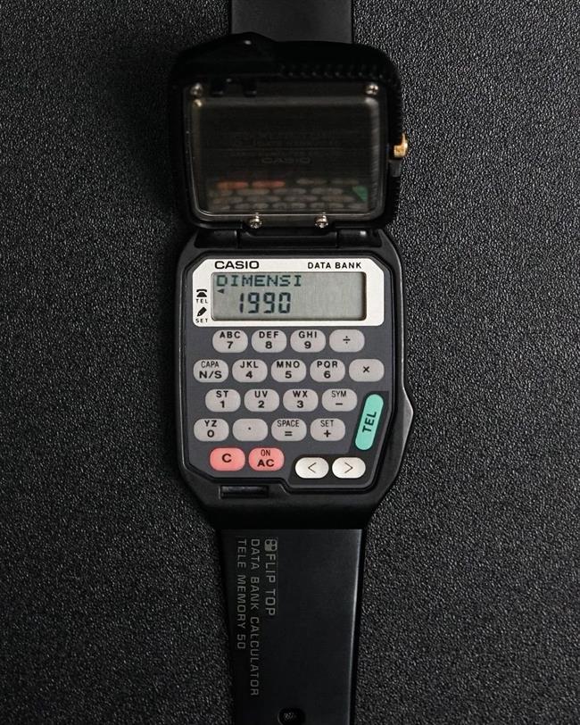 ساعت و ماشین حساب کاسیو FTP-30 مدل 1992