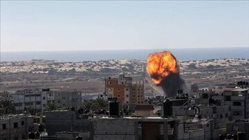 حمله هوایی رژیم صهیونیستی به بندر الحدیده یمن+ عکس