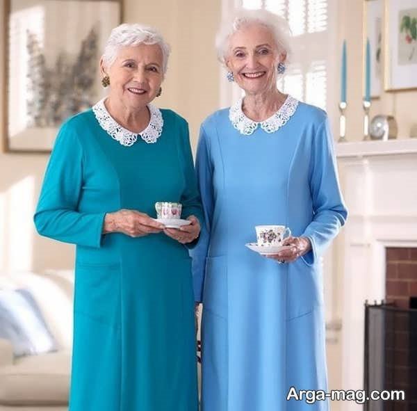 لباس خانگی برای افراد مسن زیبا