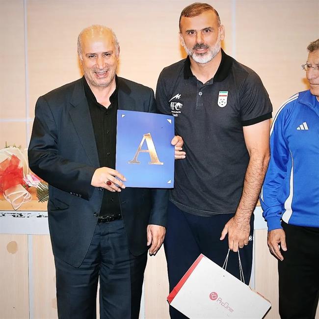 ستارگان فوتبال ایران مدرک مربیگری درجه A آسیا را کسب کردند