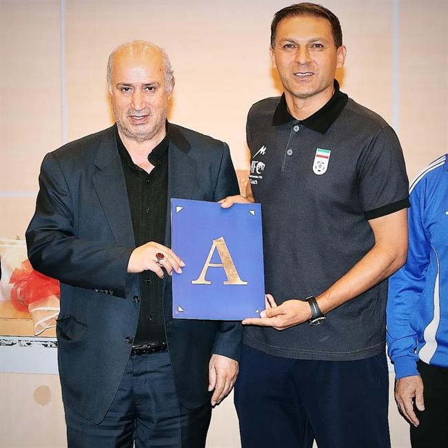 ستارگان فوتبال ایران مدرک مربیگری درجه A آسیا را کسب کردند