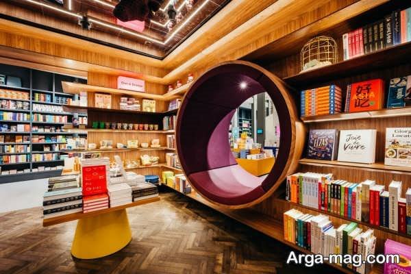 ایده هایی جذاب از طراحی و دیزاین کافه کتاب
