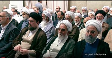 عکسی از زاکانی در کنار سیدحسن خمینی /کاندیدای پوششی کنار جلیلی نشست /حواشی مراسم تنفیذ حکم ریاست جمهوری پزشکیان
