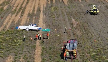 سقوط هواپیما در انگلیس قربانی گرفت