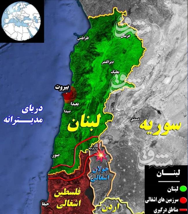 پشت پرده خودزنی صهیونیست‌ها در جولان اشغالی/ از تلاش برای کاهش فشار المپیک تا فتنه انگیزی در لبنان و فرار از پاسخ ارتش یمن + نقشه میدانی