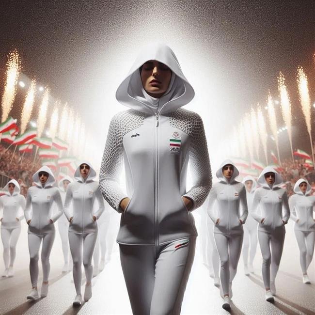 هوش مصنوعی، طراح مد المپیک ایران شد