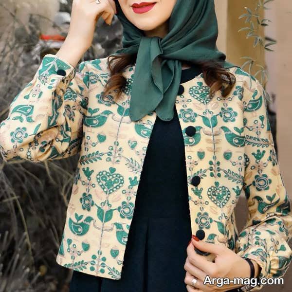 انواع کت زنانه کوتاه چرم، کتان، نخی و ...