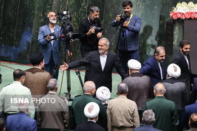 مراسم تحلیف «مسعود پزشکیان» رئیس جمهوی اسلامی ایران