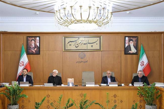 تصویری متفاوت از جلسه هیات دولت بعد از ترور اسماعیل هنیه در تهران /عارف رئیس جلسه بود