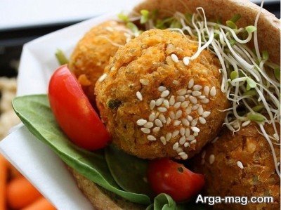 طرز تهیه فلافل مرغ