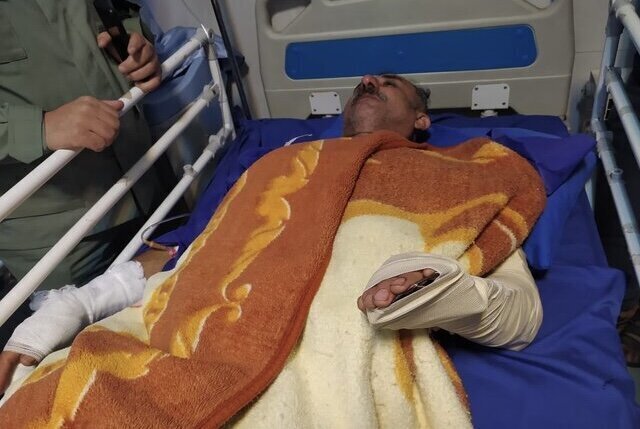 مجروحیت شدید محیط‌بان گیلانی در حمله خرس مادر/ عکس