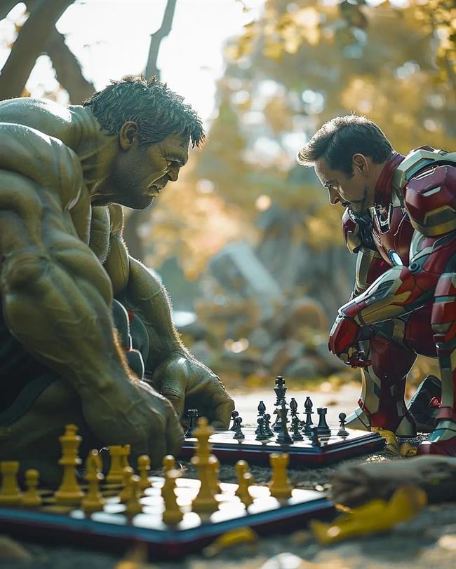 نبرد ابدی بر روی صفحه شطرنج: قهرمانان مارول در یک رقابت هیجان انگیز