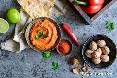 طرز تهیه دیپ فلفل دلمه ای خوش طعم و متفاوت