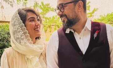 عاشقانه زوج تازه سینمای ایران/ عکس