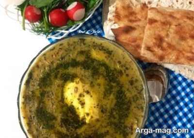 طرز تهیه اشکنه شنبلیله غذای سنتی و خوشمزه ایرانی