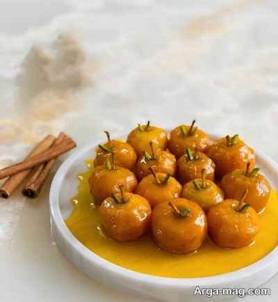 طرز تهیه مربای سیب گلاب