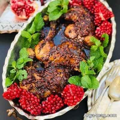 طرز تهیه مرغ ناردونی لذیذ و سنتی ایرانی