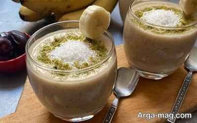 طرز تهیه اسموتی خرما