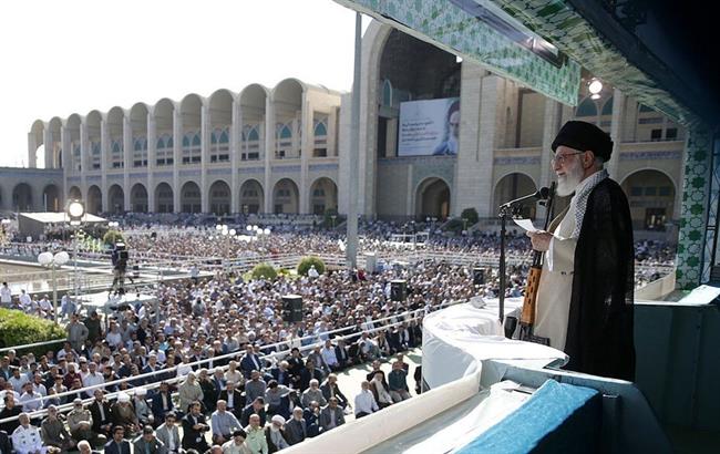 نماز جمعه تهران به امامت رهبر انقلاب