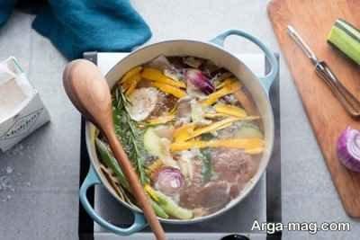 طرز تهیه استاک سبزیجات خاص و محبوب