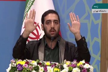 الگوی دانشجویی که سخنرانی پزشکیان را بهم زد بذرپاش، زاکانی و دهنوی است /آنها به این شیوه وزیر و شهردار و نماینده مجلس شدند