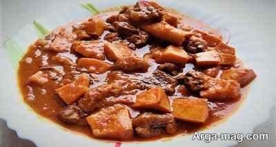 طرز تهیه قلیه ترش غذای سنتی لرستانی