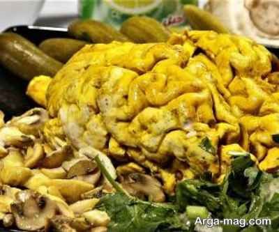 طرز تهیه خوراک مغز