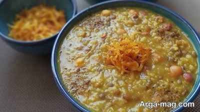 طرز تهیه آش غلغل شوشتر غذای سنتی و خوشمزه