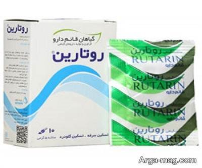 بررسی عوارض مصرف روتارین 