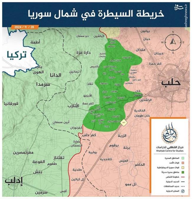 آیا خطر سقوط شهر حلب را تهدید می‌کند؟ / کشته شدن بیش از 150 تروریست تکفیری با آتش سنگین ارتش سوریه/ ضد حمله بزرگ برای آزادسازی غرب حلب در راه است +نقشه و تصاویر