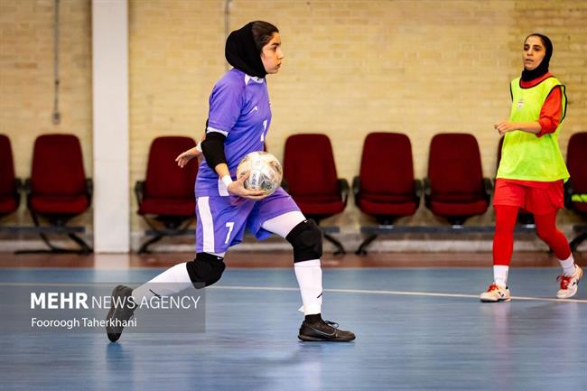 ملی‌پوشان فوتسال بانوان در مسیر آماده‌سازی برای آسیا