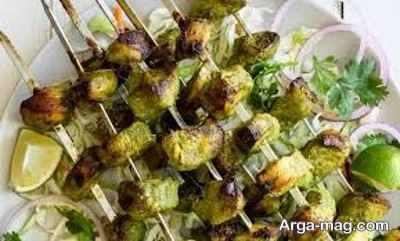 طرز تهیه جوجه کباب با طعم سبزیجات