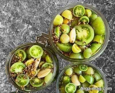 طرز تهیه ترشی گوجه کال