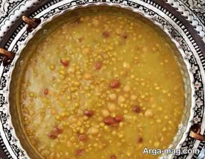 طرز تهیه دانه کولانه آش دندونی کردی