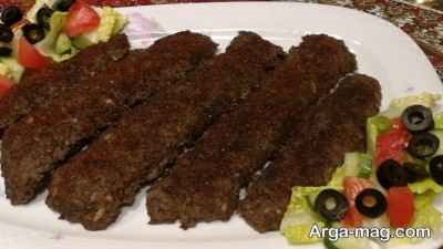 طرز تهیه کباب تابه ای عربی لذیذ و خوش طعم